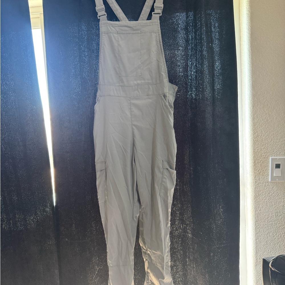 Stylish Gray Women's Overalls